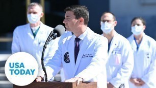 'Dr. Conley gives an update on President Trump\'s condition | USA TODAY'