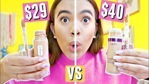 '$29 Clinique Beyond Perfecting Foundation vs. $40 Tarte Shape Tape Foundation!!'