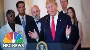 'Watch Live: President Donald Trump Signs Executive Order On Health Care Transparency | NBC News'