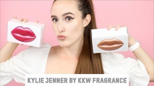 'Kylie Jenner by KKW Fragrance | Pink Lips VERSUS Nude Lips | Unboxing + HONEST Review'