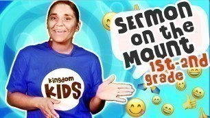 '1st + 2nd Grade | Sermon on The Mount Pt.1 | Kingdom Kids Online //01'