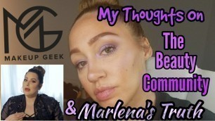 'My Thoughts on Marlena\'s Truth [Makeup Geek] |@ShesBlessedx3|'
