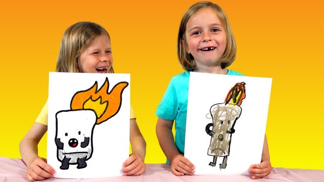 'How To Draw Flamemallow From YouTube Kids App'