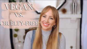 'CRUELTY-FREE VS. VEGAN BEAUTY -- What\'s the Difference?!'