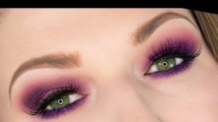 'SMOKY PURPLE EYES | VEGAN Makeup Tutorial'