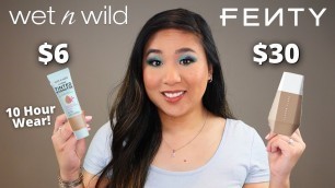 'Fenty Beauty Eazedrop Skin Tint VS Wet N Wild Tinted Hydrator |Which is better for Oily & Acne Skin?'
