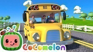 'Wheels on the Bus! | @Cocomelon - Nursery Rhymes | Kids Learn! | Nursery Rhymes | Sing Along'