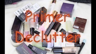 'Primer Makeup Declutter'