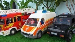 'Ambulance, Trucks, Fire Truck, Police Car and Street Toys Vehicles for Kids'