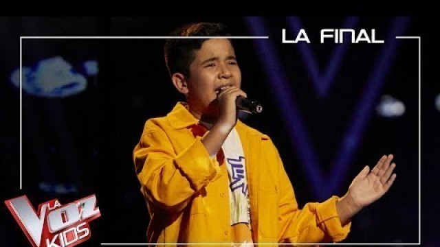 'Levi Díaz canta \'Never enough\' | Final | La Voz Kids Antena 3 2021'