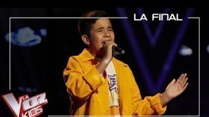 'Levi Díaz canta \'Never enough\' | Final | La Voz Kids Antena 3 2021'