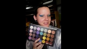 'Live Palette Reviews - BH Cosmetics Foil Eyes Palette'