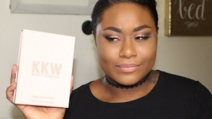'KKW KYLIE COSMETICS LIP TRYON/REVIEW | Colored Women friendly? | WOC'