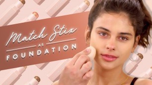 'HOW TO USE MATCH STIX AS FOUNDATION | FENTY BEAUTY'