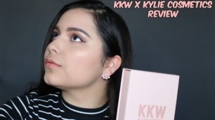 'KKW X KYLIE COSMETICS REVIEW'
