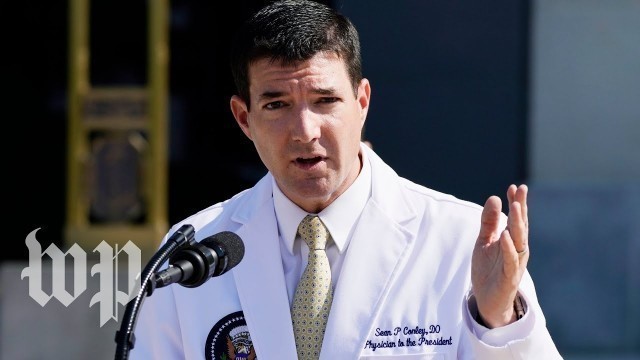 'Trump’s doctor makes contradictory statements about giving him oxygen'