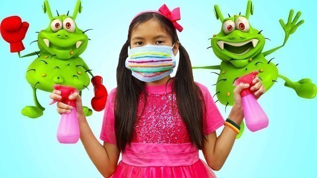 'Children Viruses & Germs Song | Wendy Kids Sing-along Kids Songs & Nursery Rhymes'