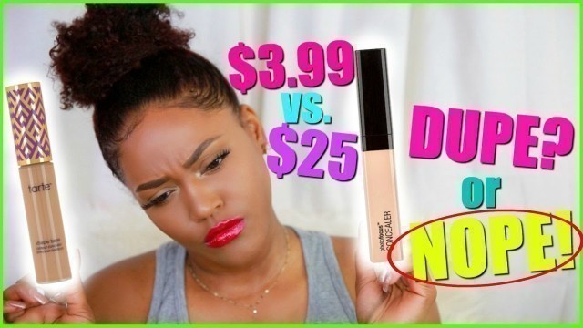 'IS WET N WILD PHOTOFOCUS CONCEALER A DUPE FOR TARTE SHAPE TAPE?'