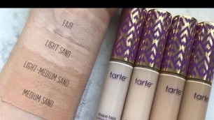 'Tarte Shape Tape Contour Concealer Shade guide @Radiant Glow #tartecosmetics'