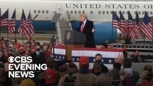 'Trump carries on with rallies as health experts warn against large gatherings during pandemic'