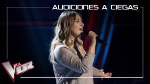 'María Espinosa canta \'Ya lo sabes\' | Audiciones a ciegas | La Voz Antena 3 2019'