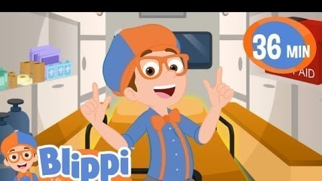 'Ambulance Song | BLIPPI | Educational Songs For Kids'
