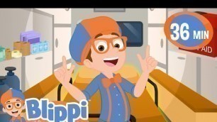 'Ambulance Song | BLIPPI | Educational Songs For Kids'
