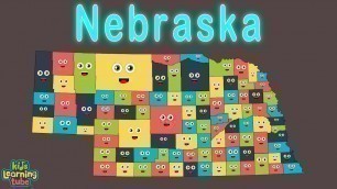 'Nebraska - Counties & Geography | 50 States of America'