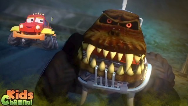 'It\'s Halloween Night | Monster Truck Dan Videos | Spooky Song by Kids Channel'