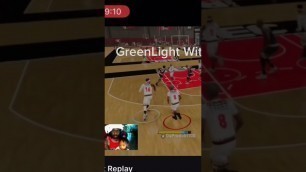 'Effortless With the Baby in my hands ‼️ Greenlight #nba2k22 #twitch #kids'