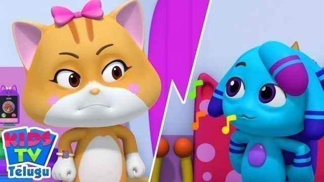 'Sleepover, నిద్రలేమి + Comedy Cartoon Videos and Telugu Rhymes'