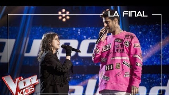 'Melendi y Sofía Esteban cantan \'Fuiste tú\' | Final | La Voz Kids Antena 3 2019'