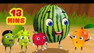 'Fruits Picnic - Tina & Bana Stories | Telugu Stories for Children | Infobells'