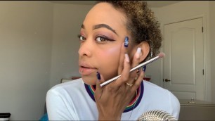 'ASMR | GRWM full face using FENTY BEAUTY | (lots of tapping)'