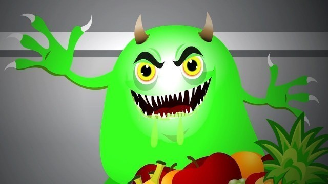 'Slimy Green Monster | Spooky Halloween Songs + More Kids Rhymes'