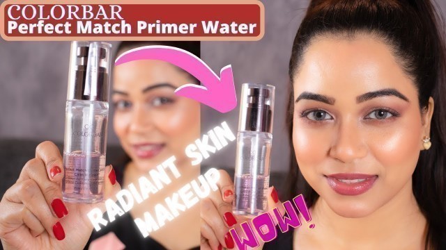 'COLORBAR Perfect Match Primer Water - Calm It Down , Primer Water Review'