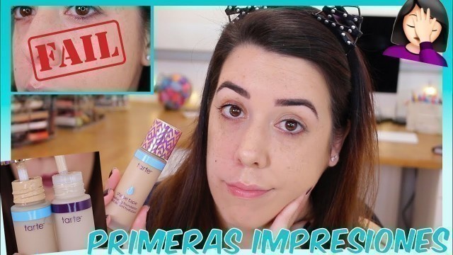 'SIN PALABRAS, REVIEW HONESTO | TARTE SHAPE TAPE HYDRATING FOUNDATION'