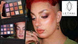 'Let\'s Build a Palette Together! Playing with Lethal Cosmetics | Madelaide'