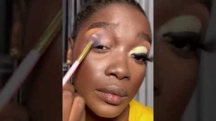 'Short eyeshadow look tutorial