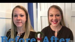'Holiday Glam Makeover Using Jane Iredale!'