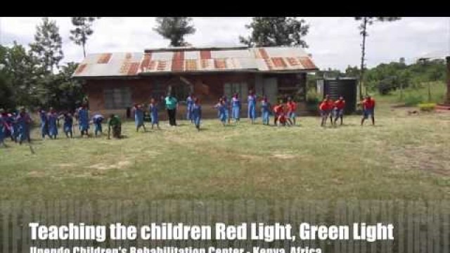 'The Meeting Place Church 2012 Missions Trip Teaching the Kids Redlight Greenlight'