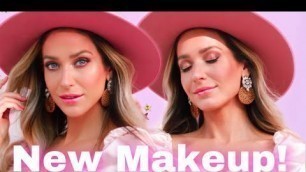 'GRWM: TESTING NEW LUXURY MAKEUP! PAT MCGRATH LABS, JANE IREDALE, MARC JACOBS BEAUTY'