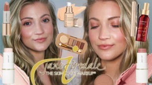 'Full Face of Jane Iredale ft. NEW Glow Time Blush & Highlighter Sticks'