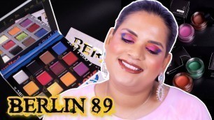 '*NEW* Lethal Cosmetics - Berlin 8⃣9⃣ Collection | Swatches + First Impressions | Karen Harris Makeup'