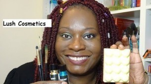'NEW  Lush Vegan  Cosmetics -Liquid Eyeliners & Brushes with Try On( PR)'