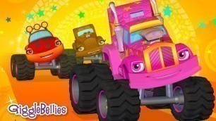 'Wheels On The Bus... umm Truck! Nursery Rhymes & Monster Trucks for Kids'