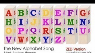 'ABC Songs Alphabet Song ZED for Children Kids Phonics Sounds • Kindergarten Toddlers Preschoolers'