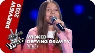'Wicked - Defying Gravity (Lilo) | PREVIEW | The Voice Kids 2019 | SAT.1'