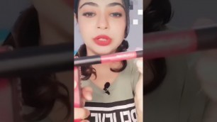 'colour bar crayon lipstick review| makup products review| #makupproductsreview #shorts #makeup'
