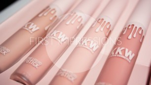 'KKW x Kylie Cosmetics Collab . . . DISSAPOINTED | First Impressions'